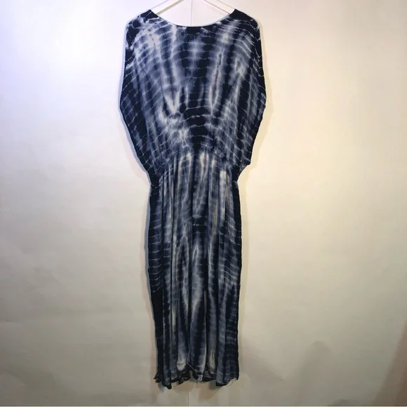 Torrid Boho Tie Dye Floral Embroidered Beach Cover Up - Picture 14 of 16